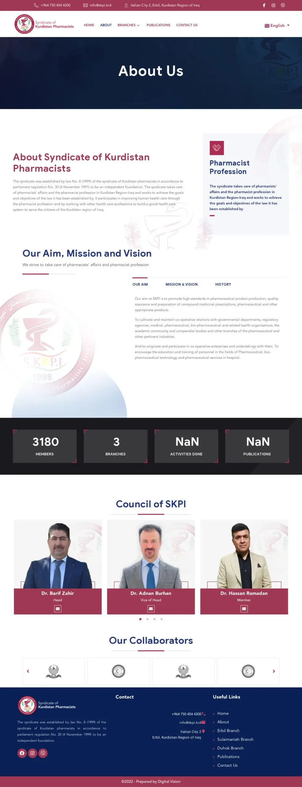 Syndicate of Kurdistan Pharmacists — Project image 9
